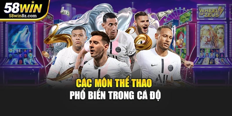 Các môn thể thao phổ biến trong cá độ